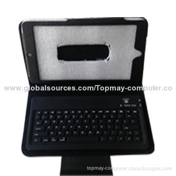 Leather Case for iPad 2/3 with Bluetooth Function + Keyboard